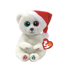  TY: Beanie Babies plüss figura EMERY, 15 cm - jegesmedve (3) plüssfigura