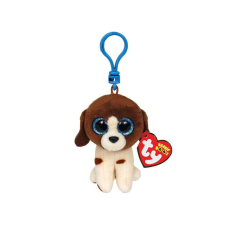 Ty Beanie Boo kulcstartó - Kutyus, 7 cm plüssfigura