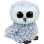  TY Beanie Boos Owllette plüssfigura - Fehér bagoly 24 cm