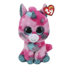  TY: BOOS GUMBALL pink-vízkék unikornis plüss 24cm plüssfigura