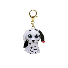 Ty. Mini Boos clip műanyag figura Fetch - fehér kutya kulcstartó