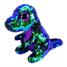 Ty. TY BOOS plüss figura Crunch (flitteres dino) 15 cm plüssfigura