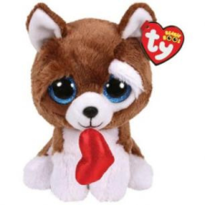 Ty. TY BOOS plüss figura Smootches (kutya szívvel) 24 cm plüssfigura