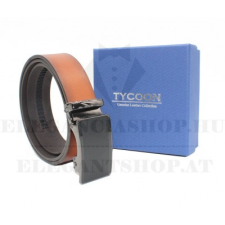  Tycoon férfi bőr öv díszdobozban - Caramell ajándéktárgy