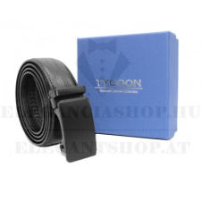  Tycoon férfi bőr öv - Fekete ajándéktárgy