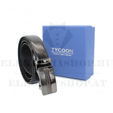  Tycoon férfi bőr öv - Fekete ajándéktárgy