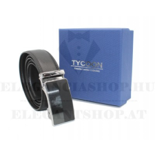  Tycoon férfi bőr öv - Fekete ajándéktárgy