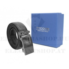  Tycoon férfi bőr öv - Fekete ajándéktárgy