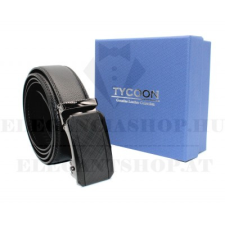  Tycoon férfi bőr öv - Fekete ajándéktárgy