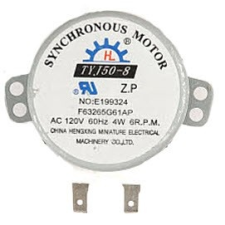  TYJ50-8 forgótányér motor, szinkronmotor, 120V kisháztartási gépek kiegészítői