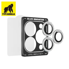 Type Gorilla Apple iPhone 14/14 Plus TG Armor Pro 3D Kamera Védő Üvegfólia - Köves mobiltelefon kellék