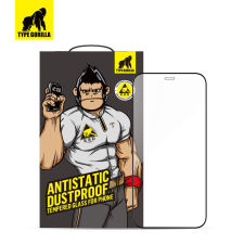 Type Gorilla Samsung A34 TG ESD Anti-Static 2.5D Full Üvegfólia - Fekete mobiltelefon kellék