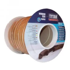 Tytan ablaktömítő D-profil fehér / 100m purhab, tömítő, tapasz