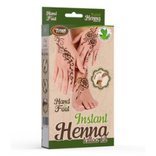 TyToo Instant Henna Szett Kéz és Láb mintákkal, olajjal csillámtetoválás