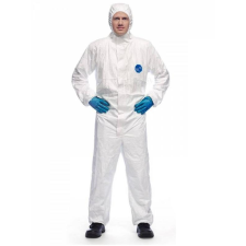 Tyvek Dupont Overál Tyvek classic kapucnis antisztatikus részecskék ellen fehér XL munkaruha