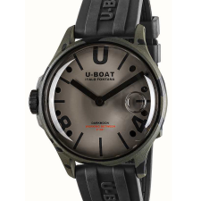 U-Boat 9550 Darkmoon Grey Camouflage Mens Watch 44mm 5ATM, karóra