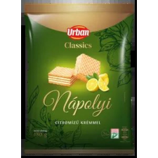 U és U Kft. Urbán Töltött Ostya - Citromos 180 g csokoládé és édesség