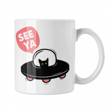  U.F.Ó Cica - Fehér Bögre bögrék, csészék