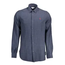 U.S. POLO ASSN. US POLO ASSN. FÉRFI KÉK HOSSZÚ UJJÚ PÓLÓ férfi ing