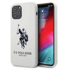 U.S. POLO ASSN. US Polo USHCP12MSLHRWH iPhone 12 / iPhone 12 Pro 6,1&quot; fehér szilikon Kollekció telefontok tok és táska