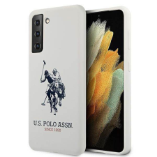 U.S. POLO ASSN. US Polo USHCS21MSLHRWHH S21+ G996 fehér szilikon logós tok tok és táska