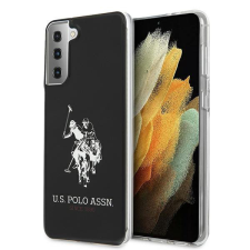 U.S. POLO ASSN. US Polo USHCS21STPUHRBK S21 G991 fekete fényes nagy logó tok és táska