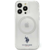 U.S. POLO ASSN. US Polo USHMP15SUCIT iPhone 15 6.1" átlátszó MagSafe tok