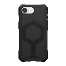 UAG Apple iPhone 16e essential szilikon telefonvédő (erős ütésállóság, légpárnás sarok, magsafe) fekete tok és táska