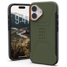 UAG Civilian Apple iPhone 17 hátlap tok, MagSafe, olive/orange tok és táska