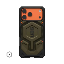 UAG Monarch Pro Kevlar Element Green iPhone 17 Pro Max tok tok és táska