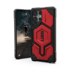 UAG Monarch Pro Samsung Galaxy S25 Ultra mágneses tok, crimson tok és táska