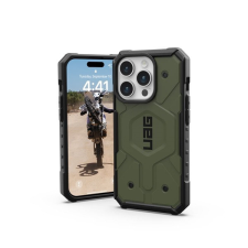 UAG Pathfinder MagSafe Apple iPhone 15 Pro hátlap tok, olive drab tok és táska