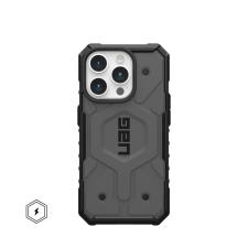 UAG Pathfinder MagSafe Silver iPhone 15 Pro tok és táska