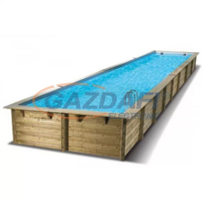  UBBINK Linea 350x1550x155cm Medence Bézs Fóliával medence