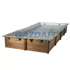 UBBINK Linea 500x800x140cm Medence Homok Színű Fóliával medence