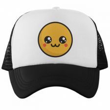 Űber cuki Emoji - Trucker Hálós Baseball Sapka női sapka