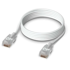 Ubiquiti Etherlighting Patch Cable Cat.6, 12 m, fehér kábel és adapter