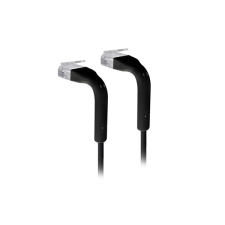 Ubiquiti Ethernet Patch Cable Cat.6, 1 m, fekete kábel és adapter