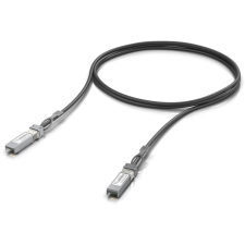Ubiquiti UACC-DAC-SFP10-1M 10Gbps DAC kábel 1m - Fekete kábel és adapter