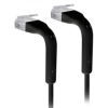 Ubiquiti UTP Összekötő Fekete 10cm U-CABLE-PATCH-RJ45-BK-50