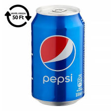 Üdítőital szénsavas PEPSI colaízű dobozos 0,33L DRS üdítő, ásványviz, gyümölcslé