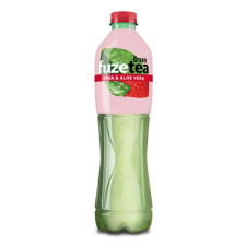 Üdítőital szénsavmentes FUZETEA Eper-Aloevera 1,5L DRS üdítő, ásványviz, gyümölcslé