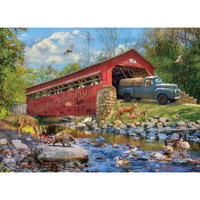 Üdvözlet Cobble Hill országból 1000 darabos kirakó puzzle, kirakós