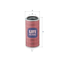 UFI légszűrő 27.622.00 autóalkatrész