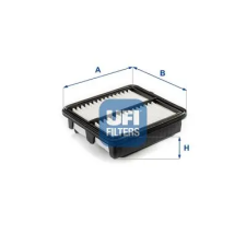 UFI légszűrő 30.451.00 autóalkatrész