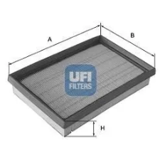 UFI légszűrő 30.464.00 autóalkatrész