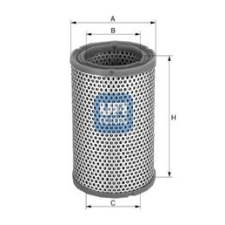 UFI Légszűrő UFI 27.236.00 levegőszűrő