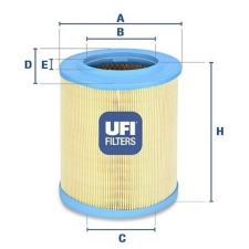 UFI Légszűrő UFI 27.606.00 levegőszűrő
