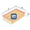 UFI Légszűrő UFI 30.246.00