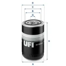 UFI olajszűrő 23.164.00 autóalkatrész